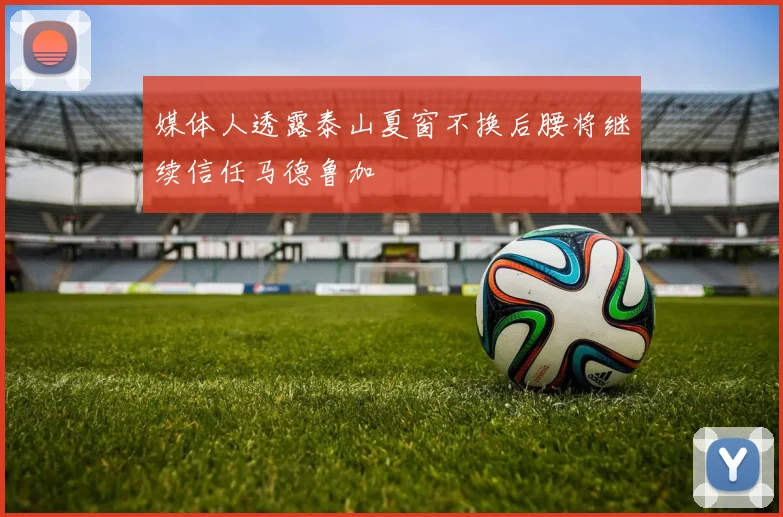 媒体人透露泰山夏窗不换后腰将继续信任马德鲁加